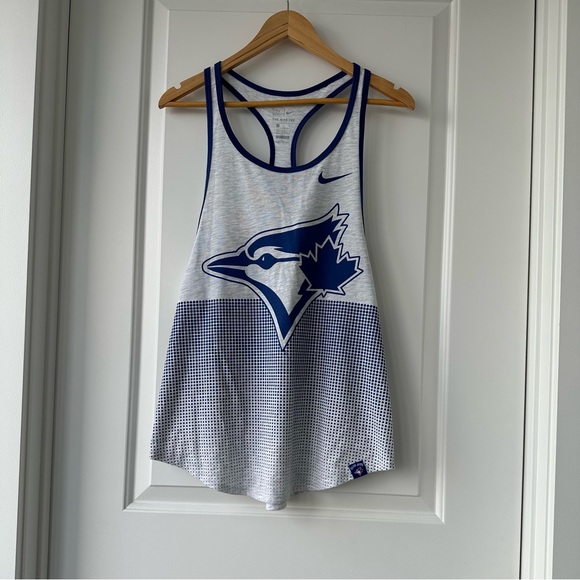 Nike Dry Blue Jays Oversized Tank Top Small NEW - Picture 1 of 7